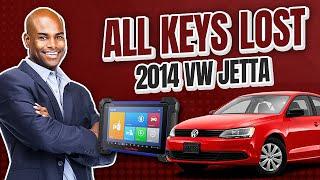 IM608 Pro | How To Do All Keys Lost On  A Volkswagen Jetta 2014