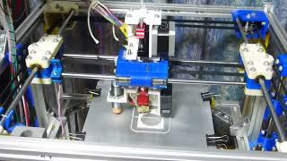 CoreXY 3D Printer TEST with New HotEnd