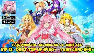 Isle Of Genesis Avalon Private Server - VIP12 - Daily Top up 6480¥ - 100k Diamond - Yuan Card