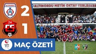 Altınordu 2-1 24 Erzincanspor | ÖZET | Nesine 2. Lig Beyaz Grup 5. Hafta