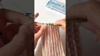 Crochet With Me - Brioche Crochet Stripes #crochet #shortscrochet #crocheting