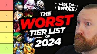 The WORST Tier List for Idle Heroes in 2024