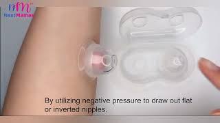 Nipple Puller For Breastfeeding | Nipple Corrector for Inverted and Flat Nipples.