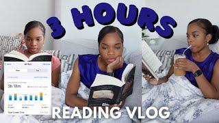 swapping my phone screen time with reading for a week  | READING VLOG