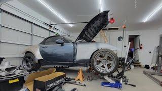 MX5 DRAG CAR LS SWAP: Shop update (episode 3.5???)