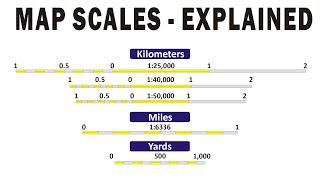 Map Scales explained