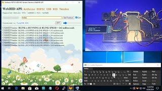 WebHID Electron Desktop App Arduino ESP32 USB HID Vendor Basic IO Example Test Demo