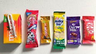 Kitkat vs dairymilk vs milkybar vs 5star vs lollypop vs mango