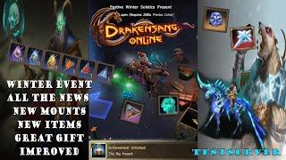 Drakensang Online | Winter Event 2024 All The NEWS - Great Gift Improved - New Mounts | #dso