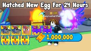 I Hatched New Infernal Egg For 24 Hours And Got These Pets In Mining Simulator 2!