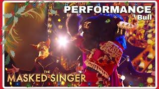 Bull Sings "Holly Jolly Christmas" by Burl Ives | The Masked Singer | Season 6