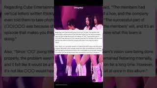 Soyeon diss at Hybe and mentions ex-member Soojin at Mama 2024 (Part 2)