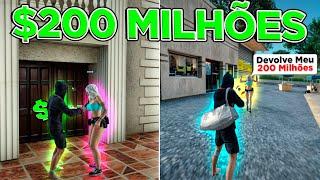 DEI UM GOLPE de 200 MILHÕES no Horizonte rp - GTA SAMP ANDROID/PC