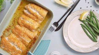 Parmesan Crusted Baked Fish Recipe | The Spruce Eats #HealthyDinners