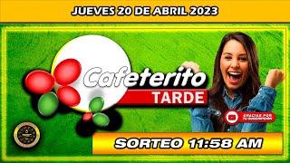 Resultado de EL CAFETERITO TARDE del JUEVES 20 DE ABRIL del 2023