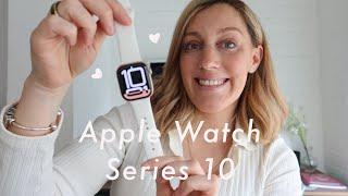 Apple Watch Series 10 Unboxing and first impressions 42mm Rose Gold - Updating from Series 3!