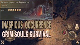 I WENT TO THE DUNGEON AND THIS HAPPENED WITH ME DUNGEON OF FORSAKEN  GRIM SOULS SURVIVAL #17