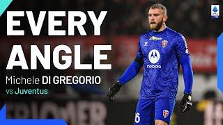 Di Gregorio’s EPIC double save from Vlahovic | Every Angle | Monza-Juventus | Serie A 2023/24