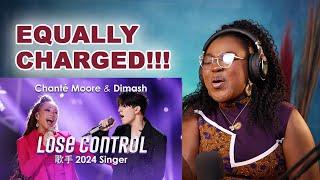 FIRST TIME REACTION TO DIMASH AND CHANTÉ MOORE  - LOSE CONTROL (I AM SINGER 2024,HUNAN TV)