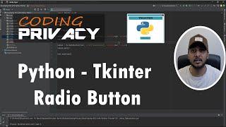 13. Using Radio Button In Tkinter (Python)