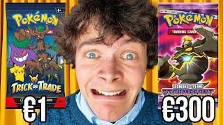 €1 vs €300 Pokemon Booster Pack