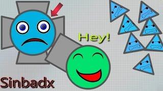 BEST STRATEGY TO TROLL OVERLORDS IN DIEP.IO: SPEED DESTROYER & HYBRID BUILDS