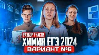 Вариант №6 ЕГЭ по ХИМИИ 2024, Степенин и Дацук | Анна, Влад и Варя с химфака МГУ