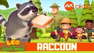 RACCOON Steals JADEN's COMM DEVICE | Leo the Wildlife Ranger Spinoff S6E07 | @mediacorpokto