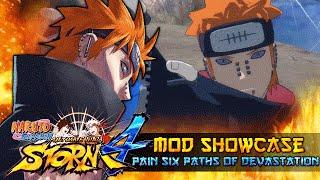 Nagato Pain Six Paths of Devastation!!! Naruto Shippuden Ultimate Ninja Storm 4 Mod