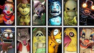 FNAF Secret of The Mimic - All JUMPSCARES