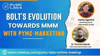 Bolt's Evolution towards MMM with PyMC with Carlos Agostini