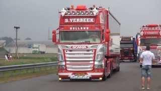 movie scania's S Verbeek truckstar festifal 2013