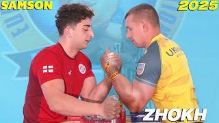 OLEG ZHOKH | 90 KG LEFT ARM | EUROPEAN CHAMPIONSHIP 2025