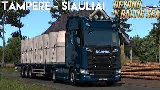 Euro Truck Simulator 2 - Beyond the Baltic Sea: Tampere - Šiauliai Timelapse