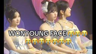 Wonyoung's Reaction to Miyeon Moaning 