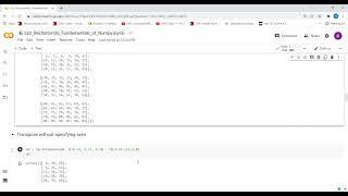 Recitation 0b | Fundamentals of Numpy - Transposing Arrays (4/8)