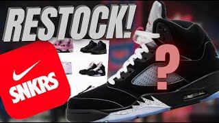 LAST DAY JORDAN SHOCKDROP RESTOCK!  AIR JORDAN 5 METALLIC REIMAGINED, BLUEBERRY 12'S??