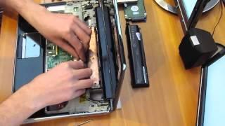 Разборка HP Pavilion dv6 1120er Cleaning and Disassemble HP Pavilion dv6 1120er