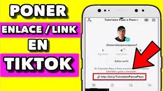 COMO PONER MI ENLACE EN MI PERFIL DE TIKTOK - PONER LINK EN TIKTOK 2024