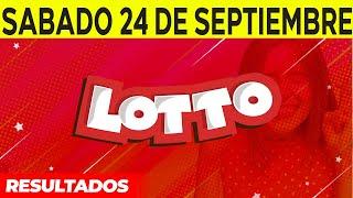 Resultados del Lotto del Sábado 24 de Septiembre del 2022