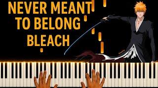 Never Meant to Belong from Bleach - Piano Cover by Jordan D Piano