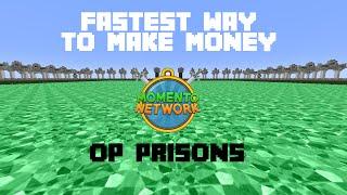 FASTEST WAY to Make MONEY on OP Prisons - Server Update
