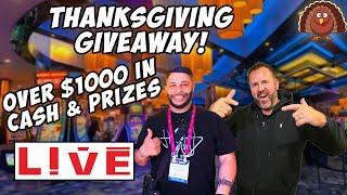 Thanksgiving Cash & Prizes Giveaway!  Over $1000 Up for Grabs! 