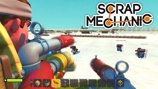 Обучение для пехоты - Scrap Mechanic