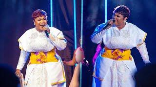 Empress Gifty Broke down in tears as she Performed Watch  me and Money was splashed on her ️