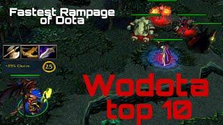 WoDotA - Atinad Demo Vol.1+ Fastest Rampage in 0.1 second by Doom سریعترین رمپیج