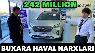 HAVAL НАРХЛАРИ БУНАКАСИ БОМАГАН HAVAL BUXARA AVTO SALONI NARXLARI 2024 YIL