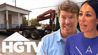 Chip Has To Move This Entire House To Another Terrain | Fixer Upper