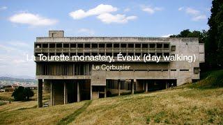 Le Corbusier - La Tourette monastery, Éveux, Rhône-Alpes, France. 1956-60 (a night stay)