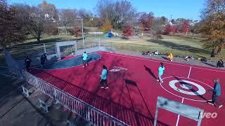 Street Soccer At The Park In Baltimore City